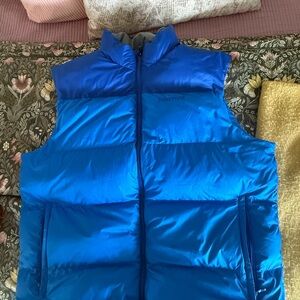 Marmot Two-Tone Blue Quilted Vest